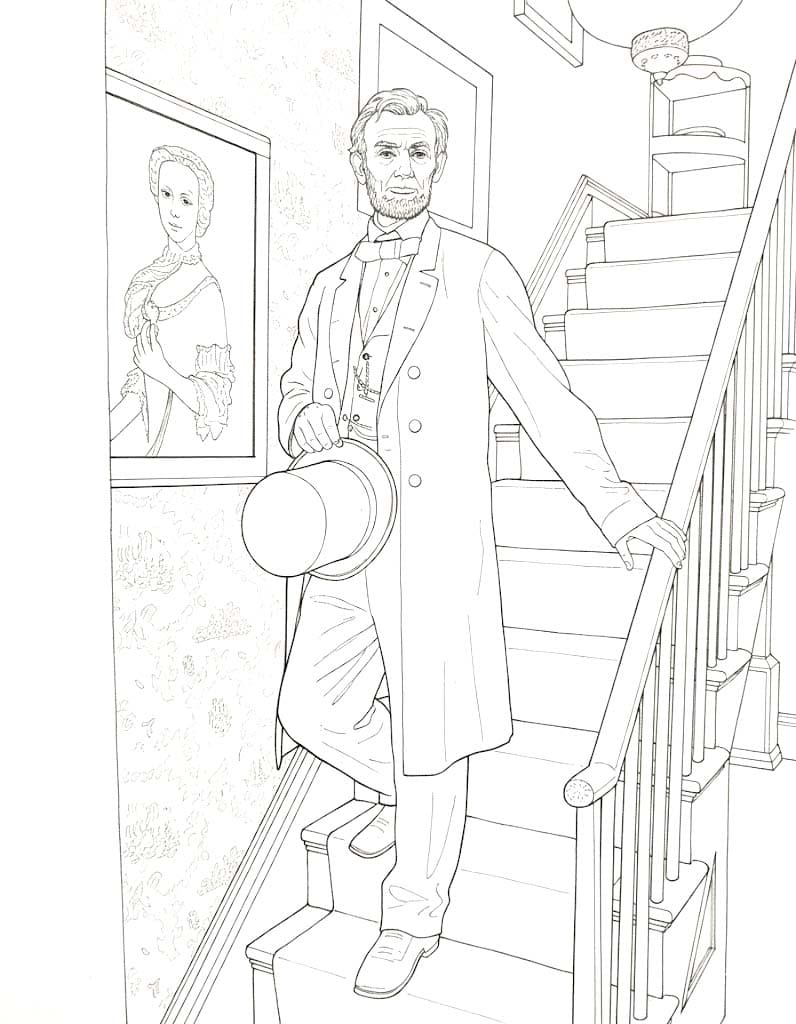 Image Abraham Lincoln printable