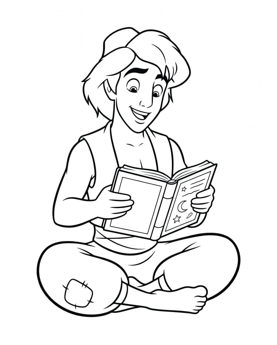 Image Aladdin Free Printable