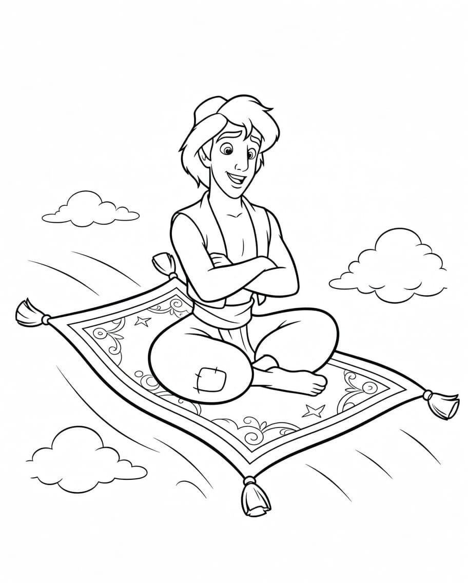Image Aladdin Printable