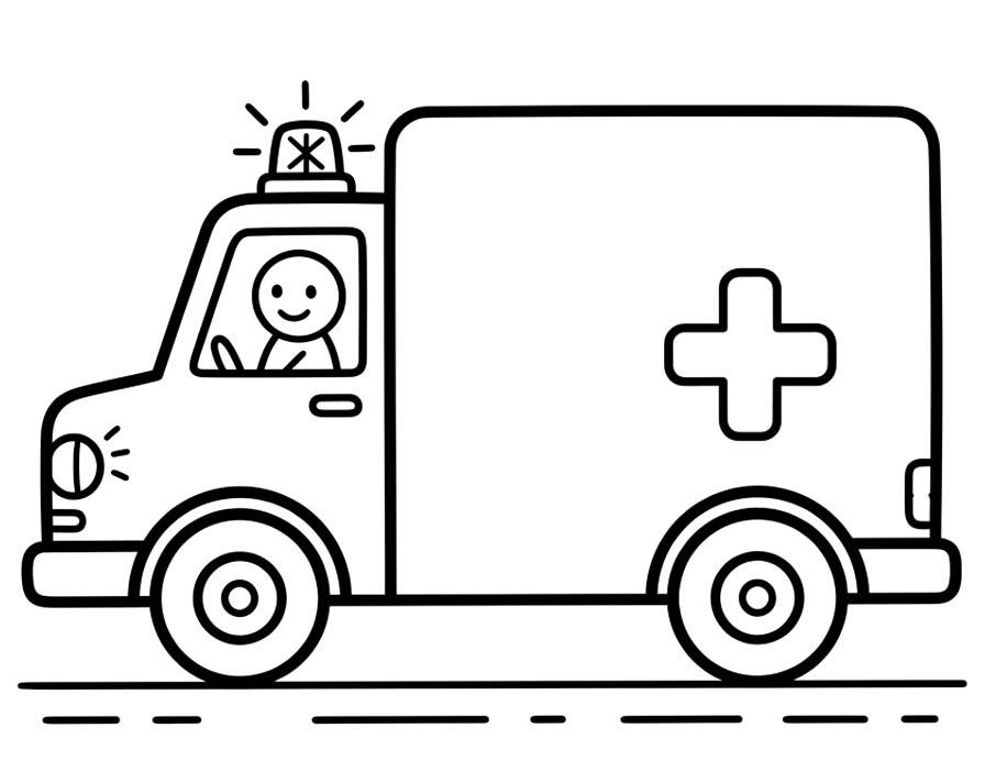 Image Ambulance Printable