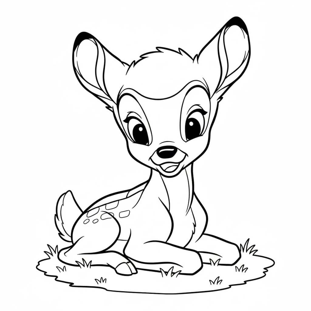 Image Bambi Printable