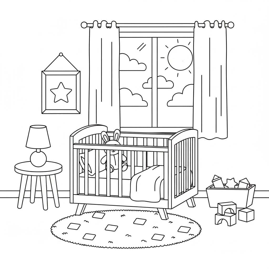 Image Bedroom Free Printable