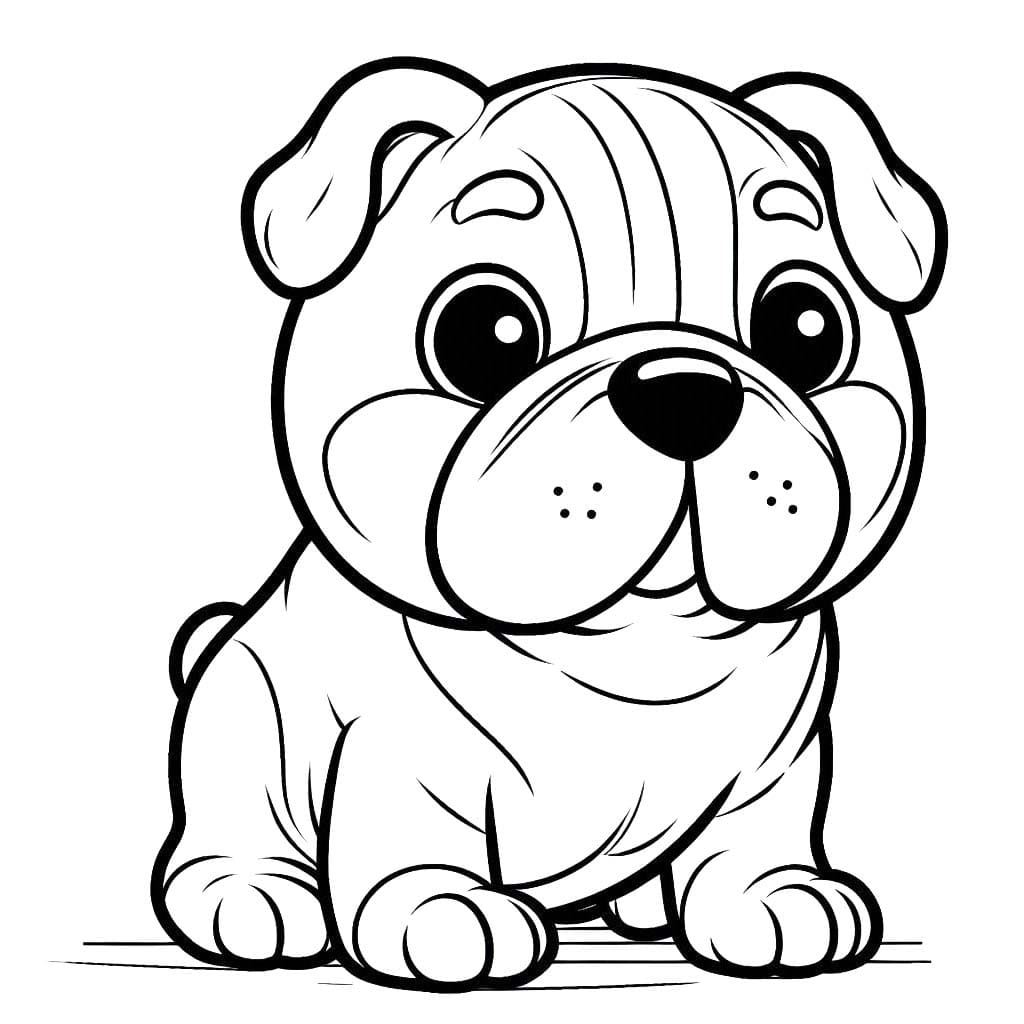 Image Bulldog Printable