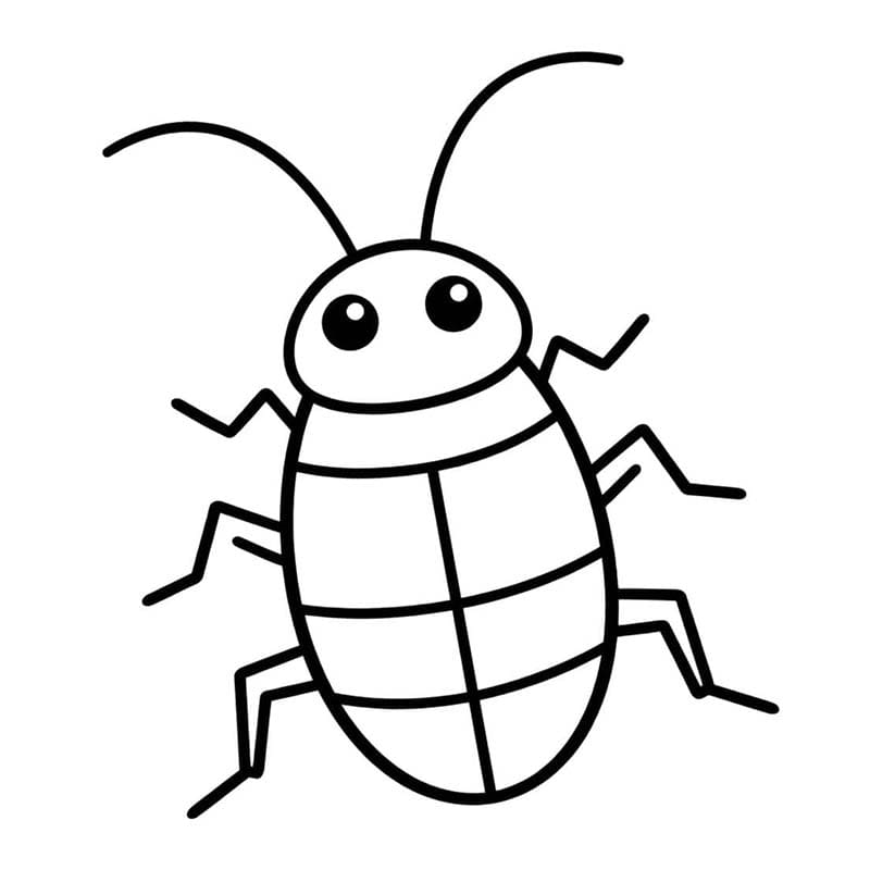 Image Cockroach Printable