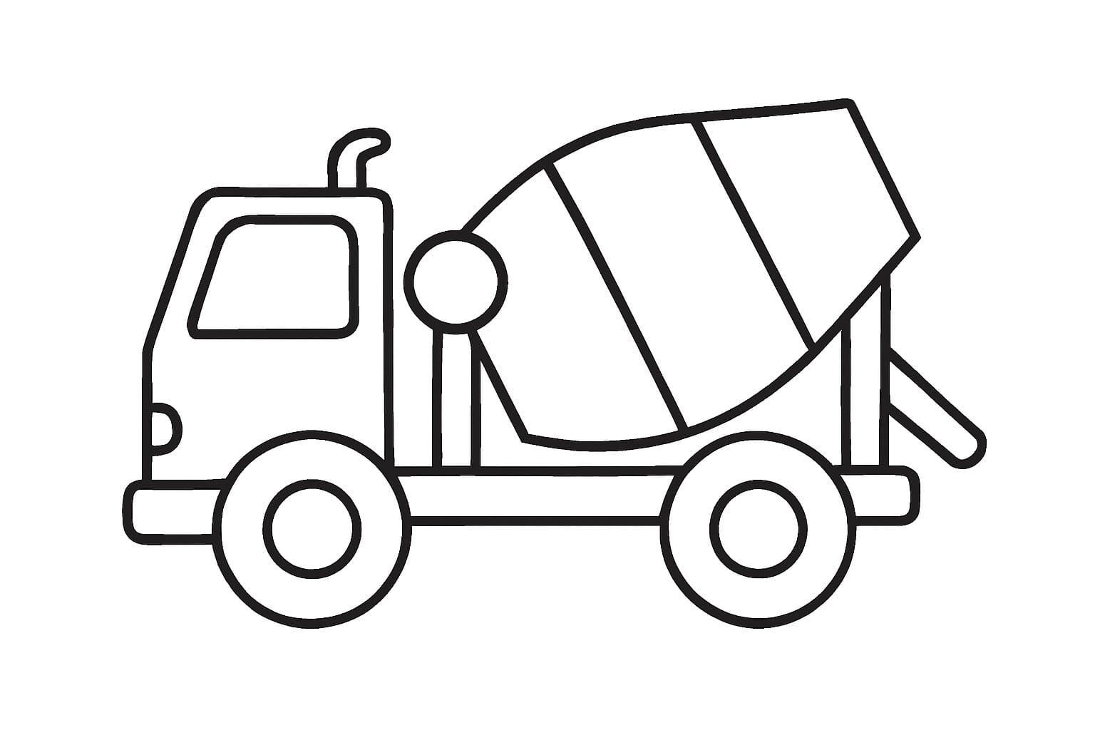 Image Construction Vehicle Free Printable