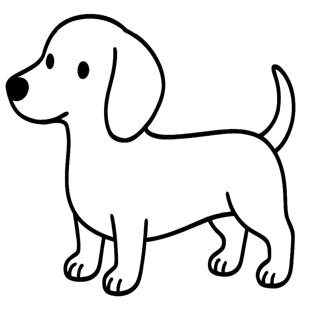 Image Dachshund Free Printable