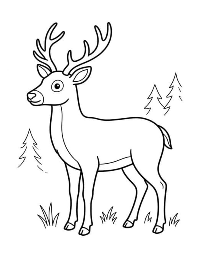 Image Deer Simple
