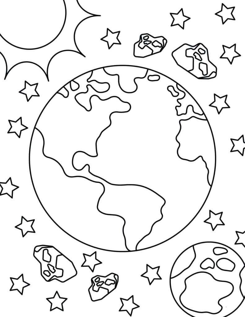 Image Earth Printable
