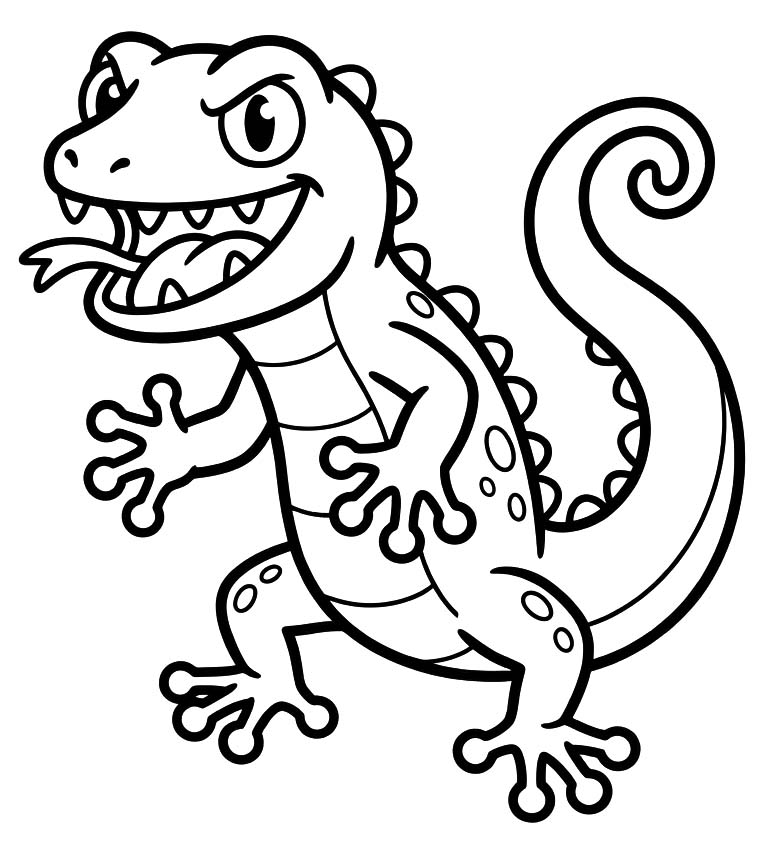 Image Gecko Printable