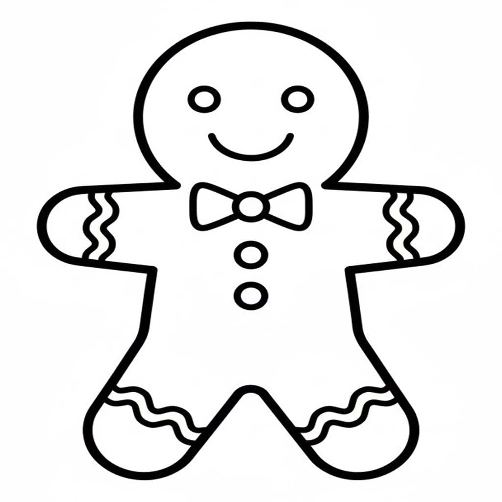 Image Gingerbread Man Printable