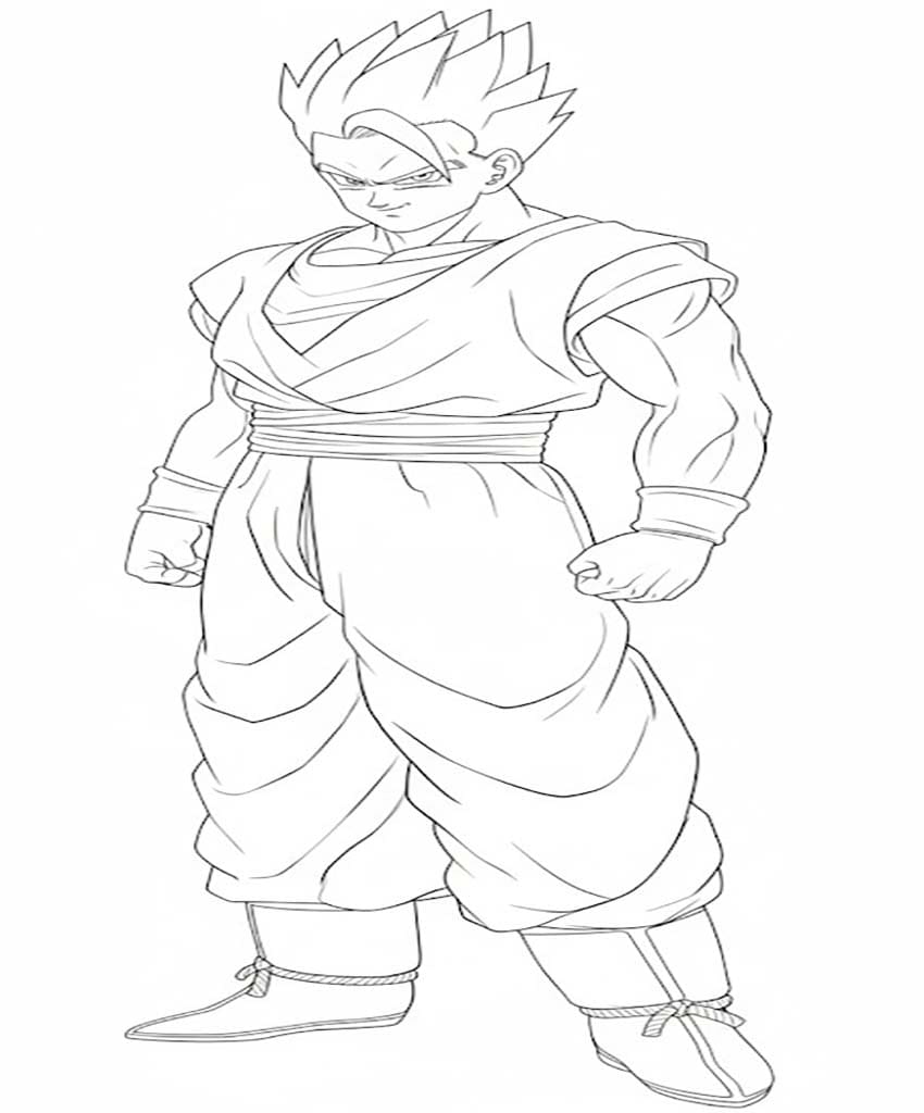 Image Gohan Free Printable