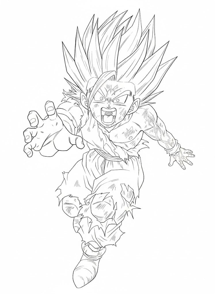 Image Gohan Printable