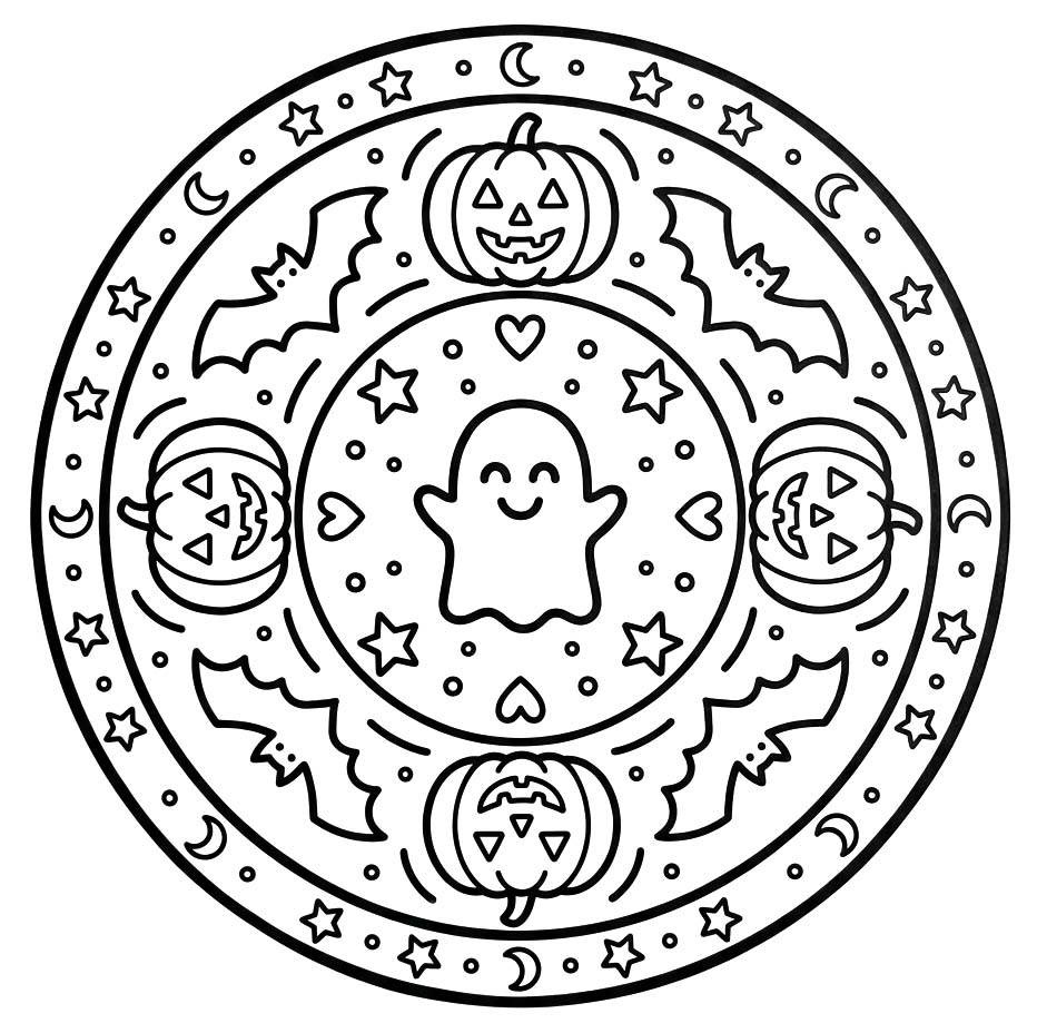 Image Halloween Mandala Basic