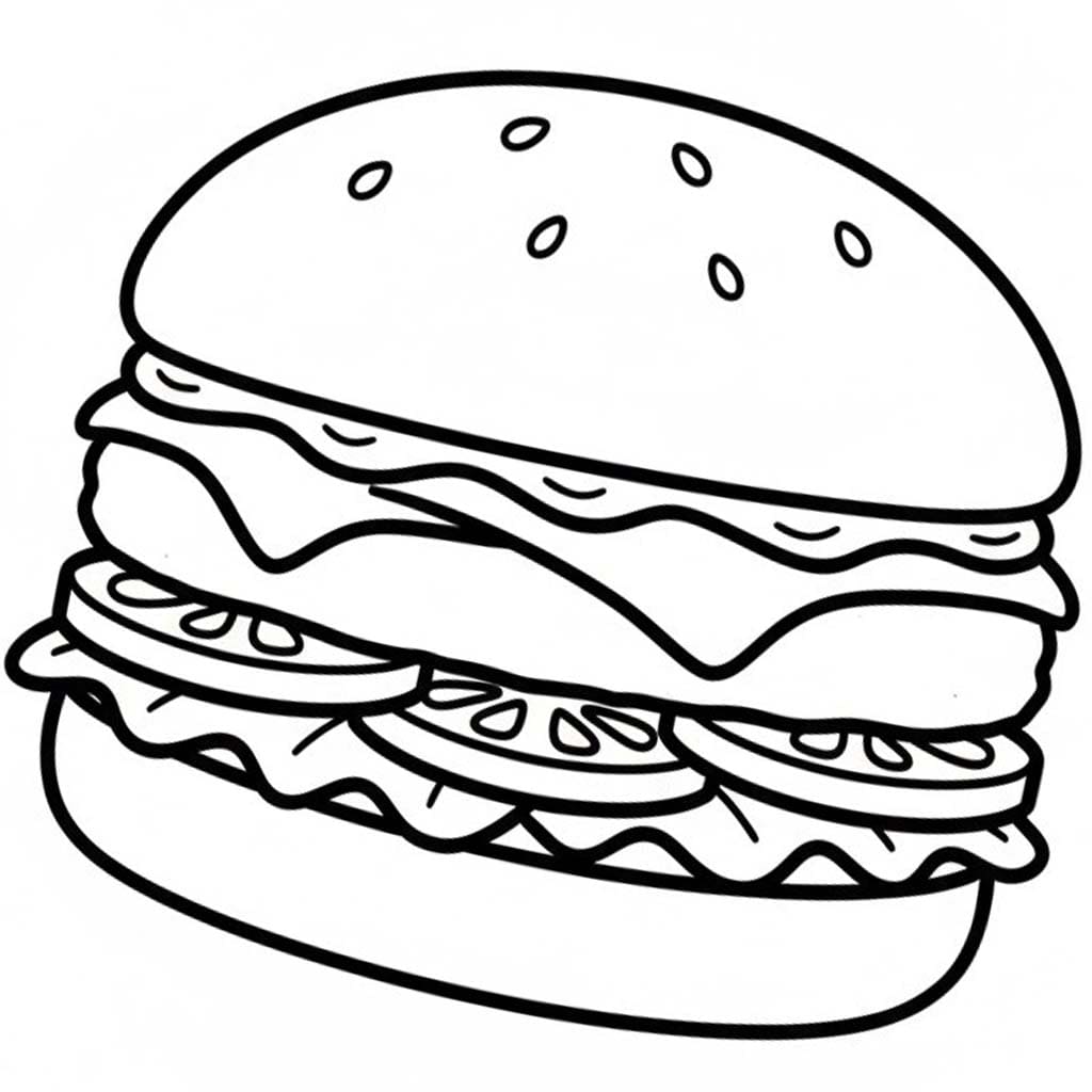 Image Hamburger Simple