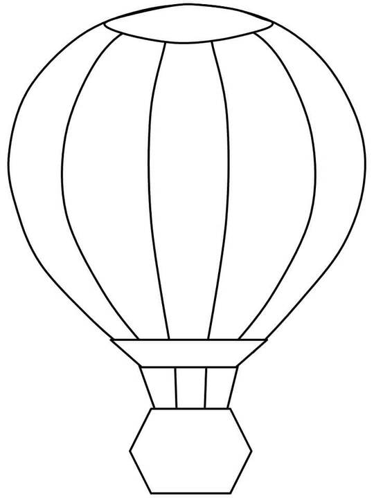 Image Hot Air Balloon Printable