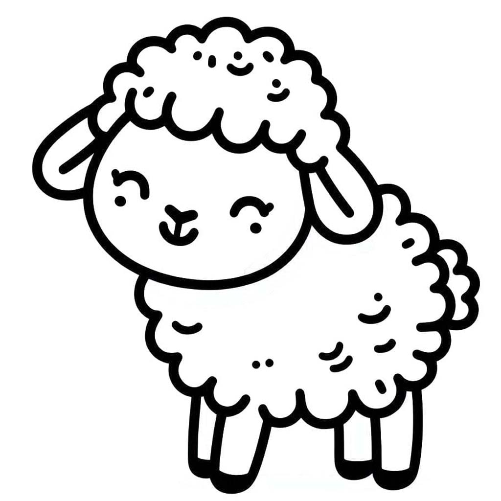 Image Lamb free printable