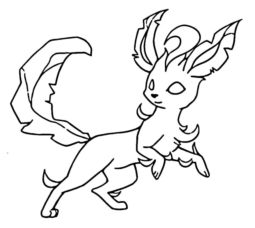 Image Leafeon Printable