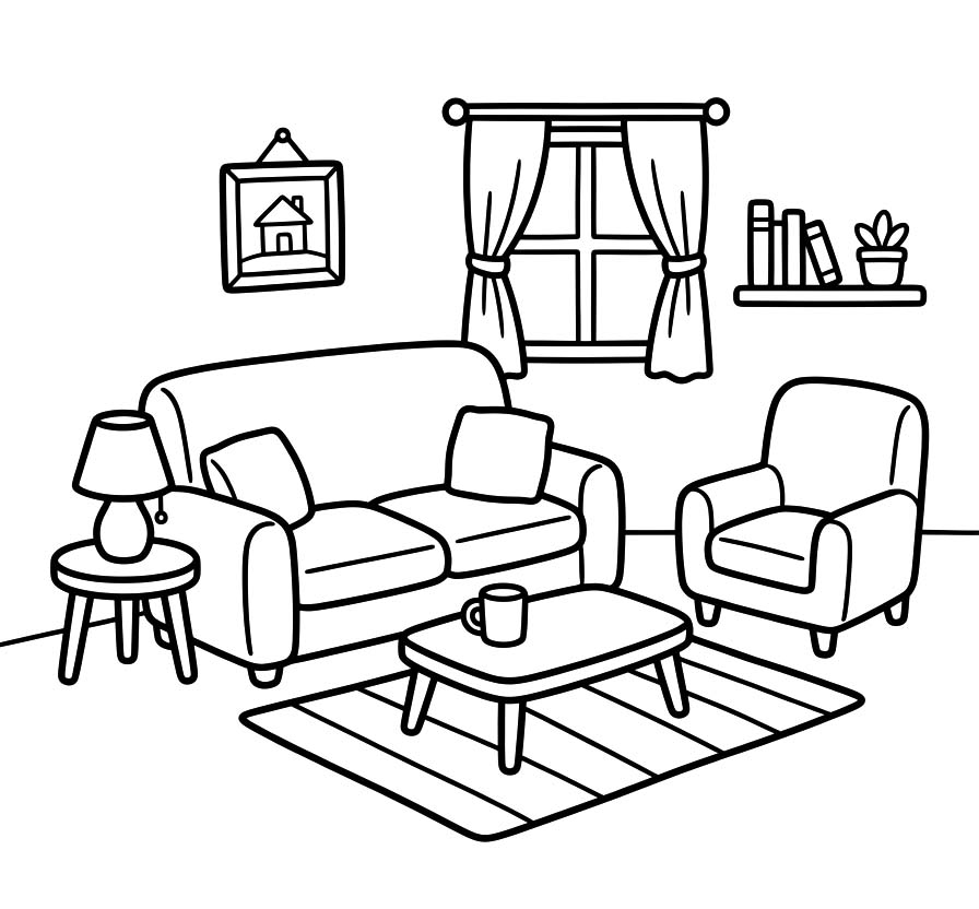 Image Living Room Printable