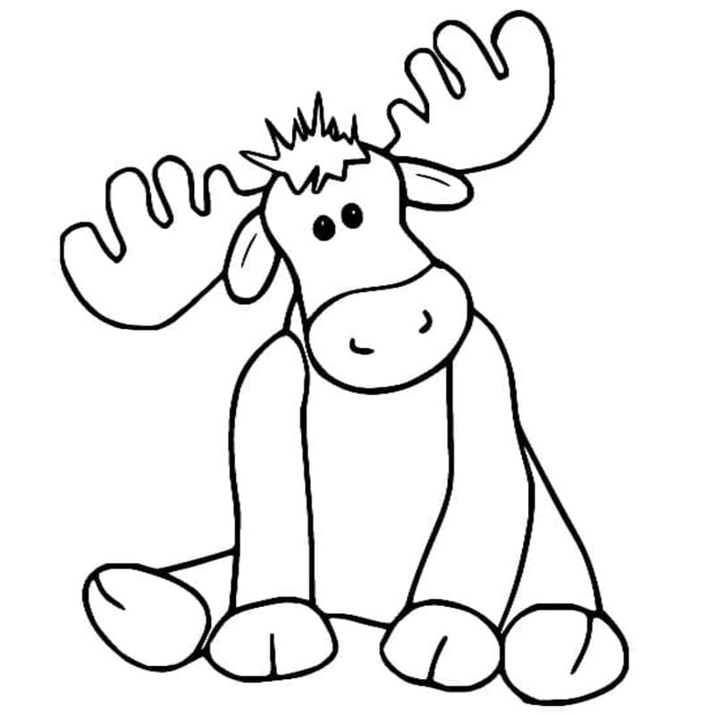 Image Moose Printable