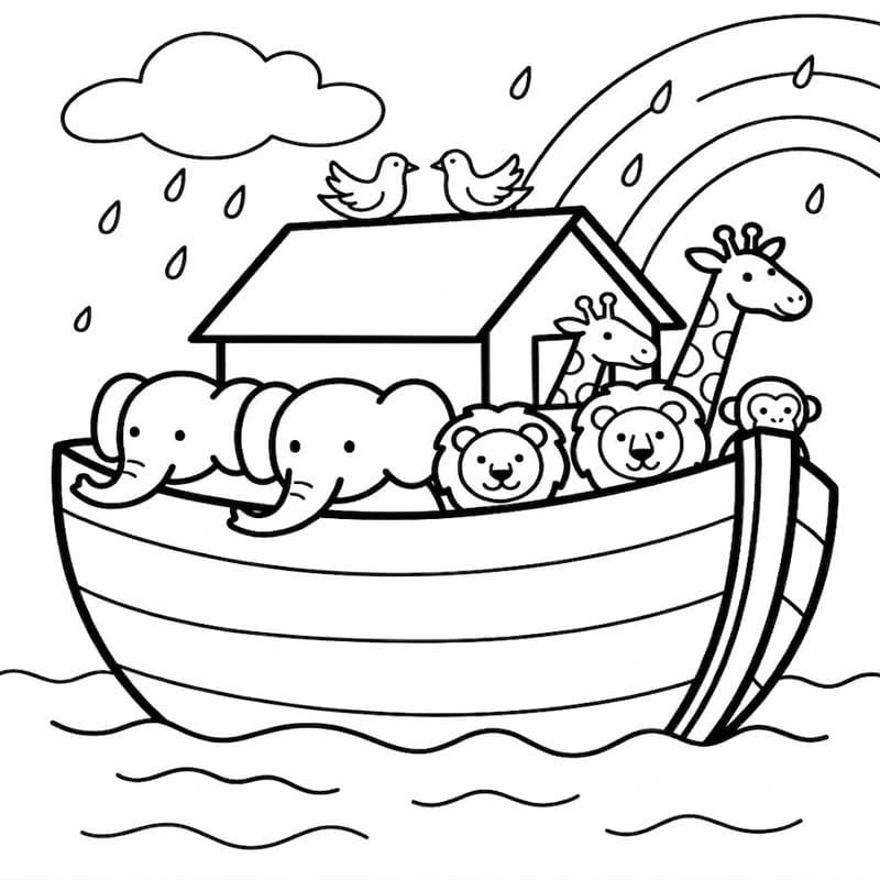 Image Noah's Ark Easy
