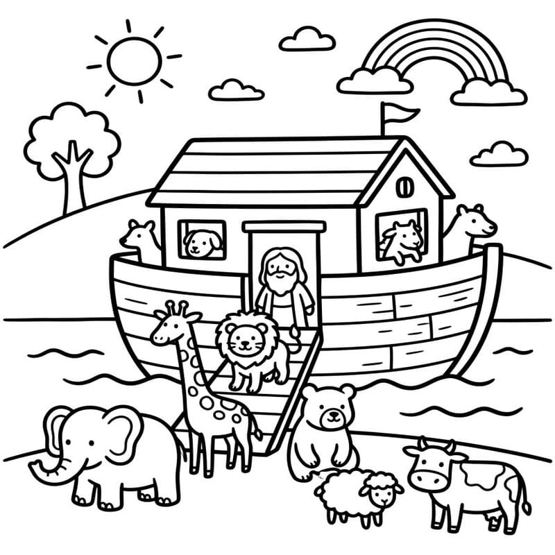 Image Noah's Ark Simple