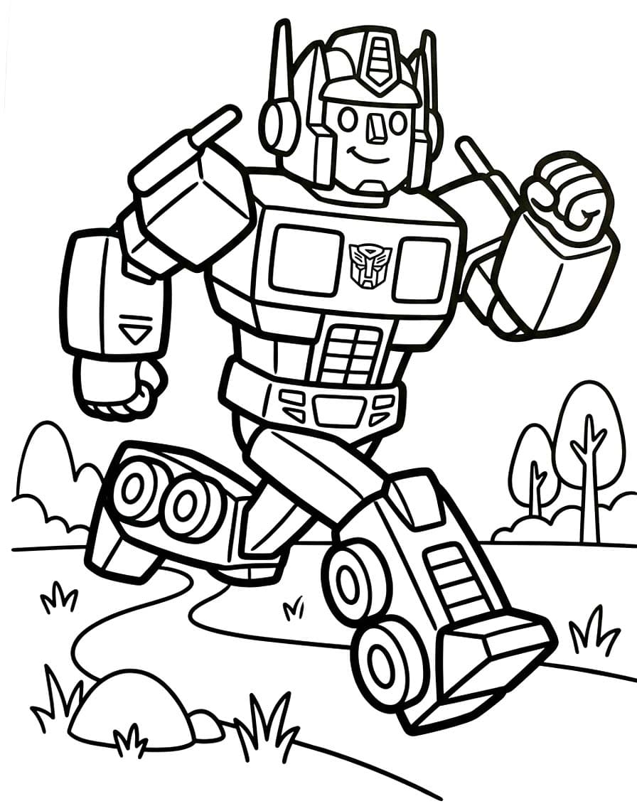 Image Optimus Prime Free Printable