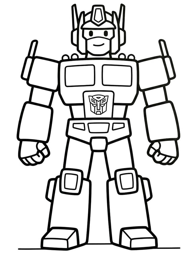 Image Optimus Prime Simple