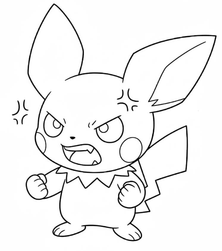 Image Pichu Free Printable