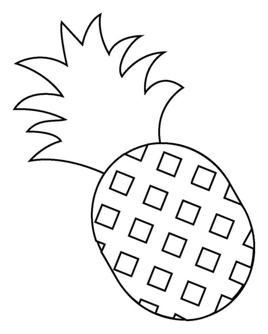 Image Pineapple Printable