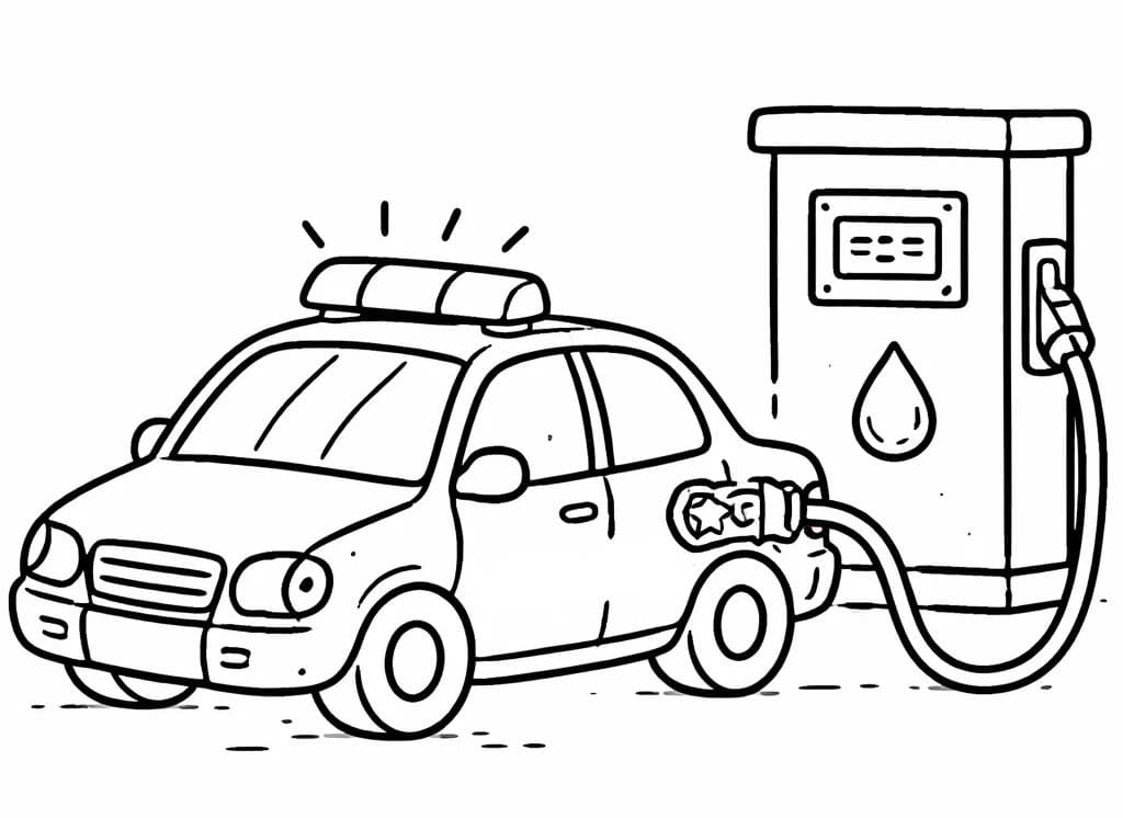 Image Police Car For Kids