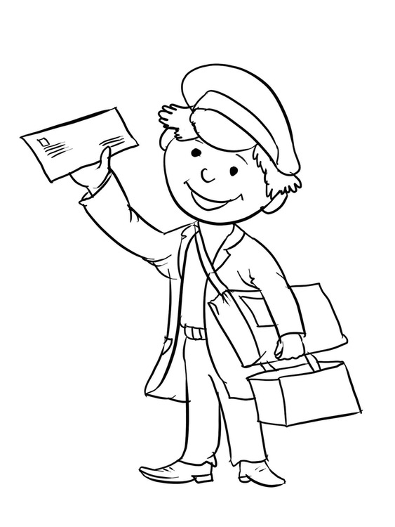 Image Postman Printable