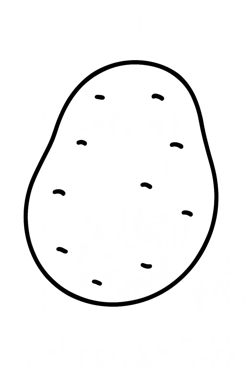 Image Potatoes printable