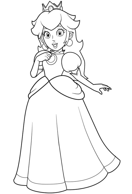 Image Princess Peach Simple