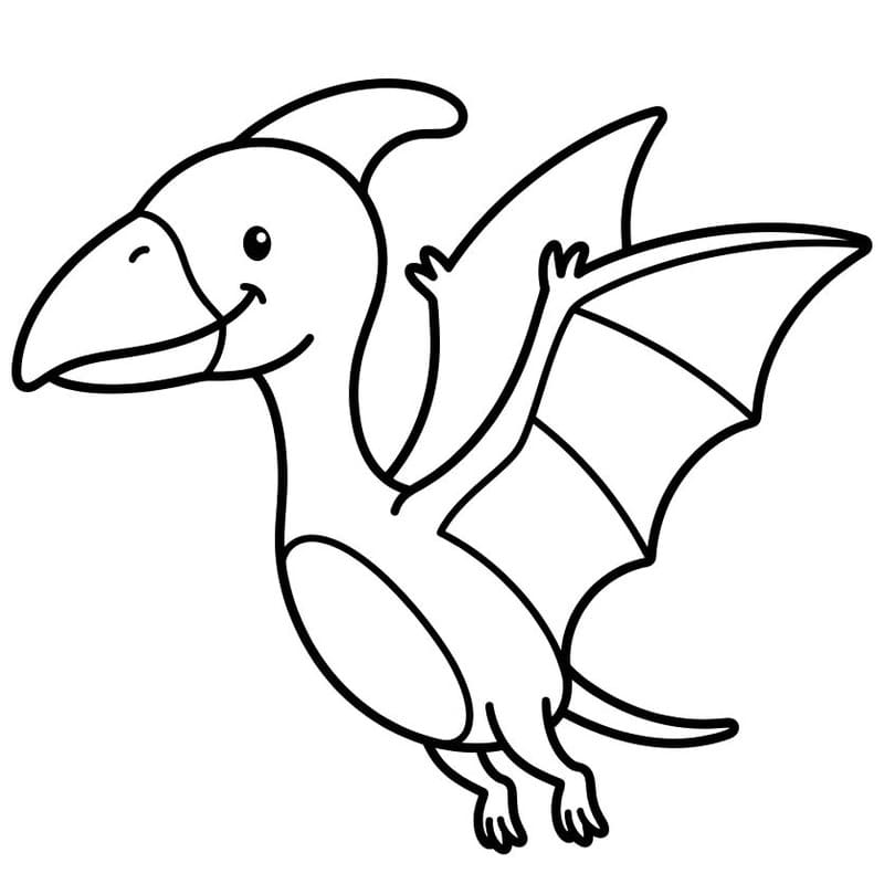 Image Pterodactyl Free Printable