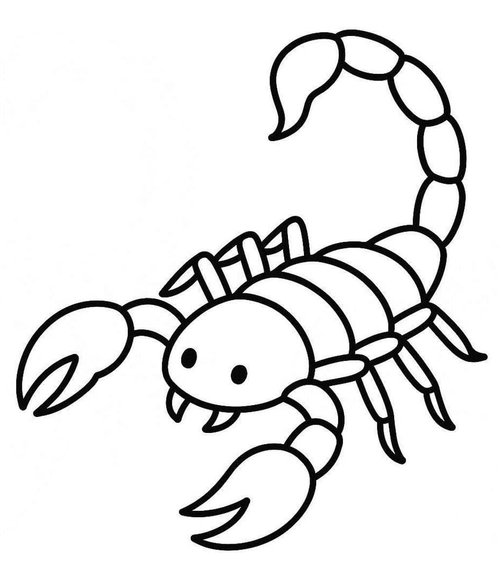 Image Scorpion Free Printable