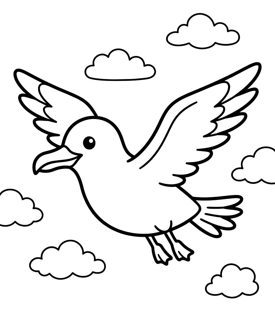 Image Seagull Printable