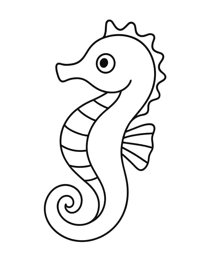 Image Seahorse Printable