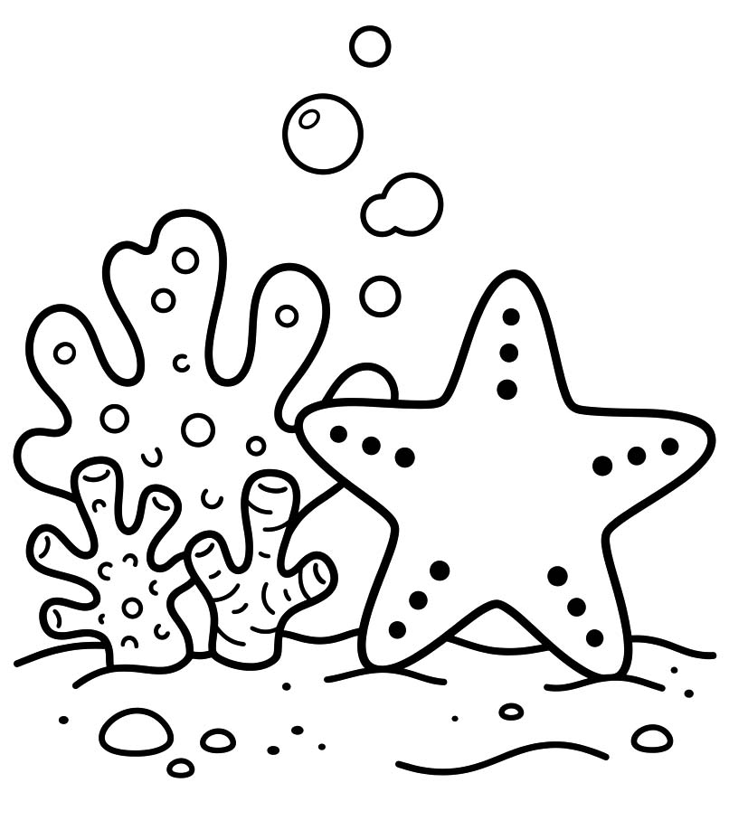 Image Starfish Printable