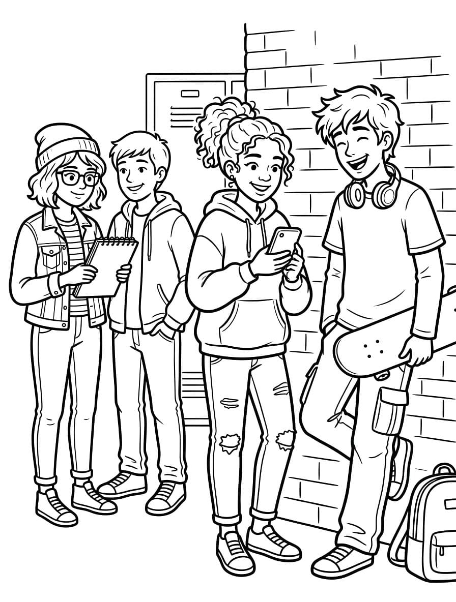 Image Teenage Free Printable