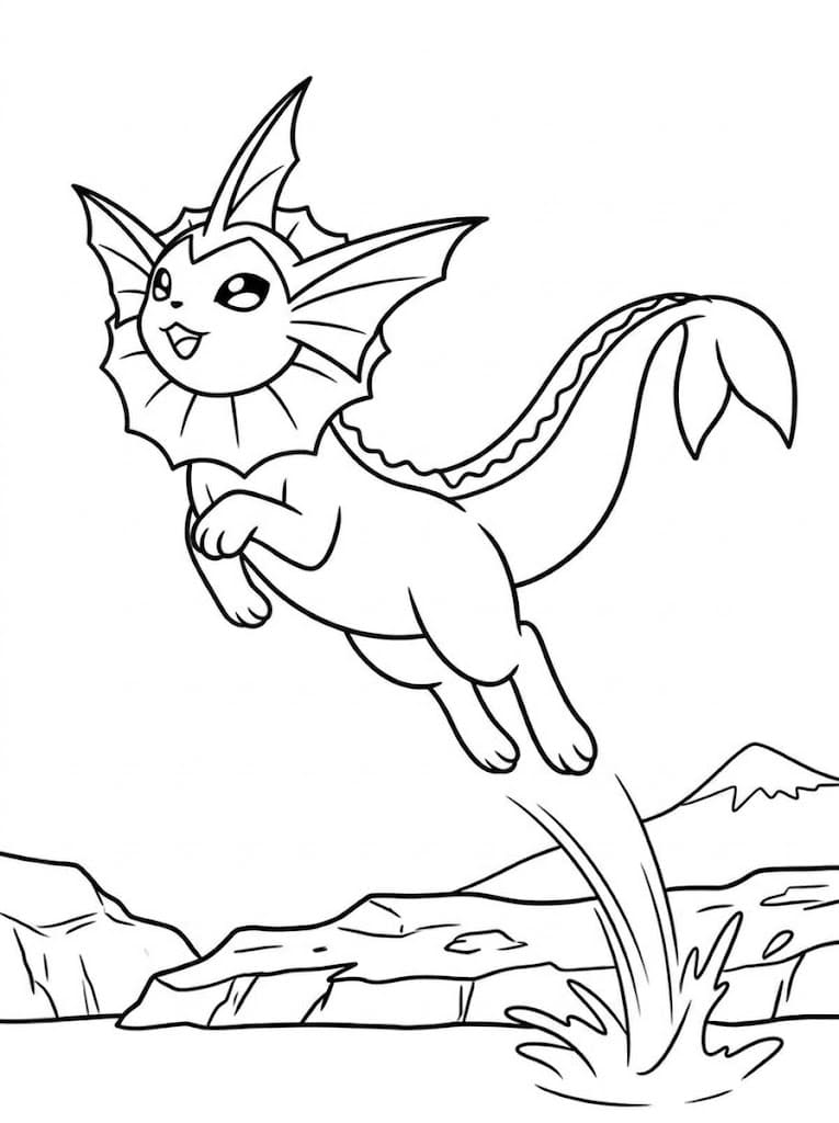 Image Vaporeon Printable