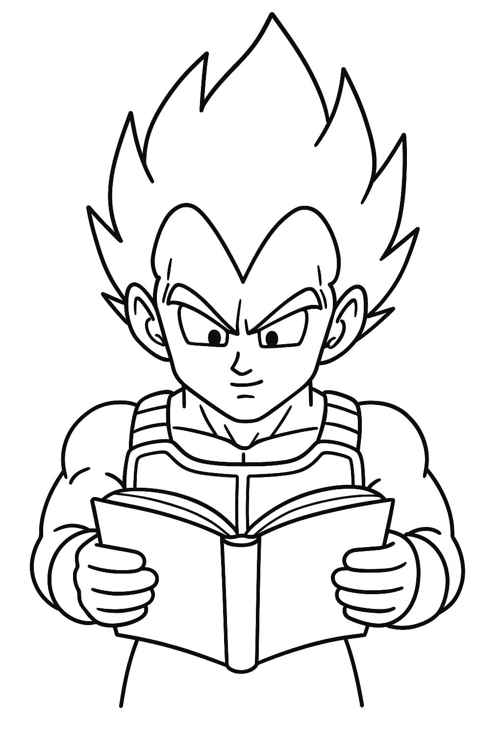 Image Vegeta Free Printable