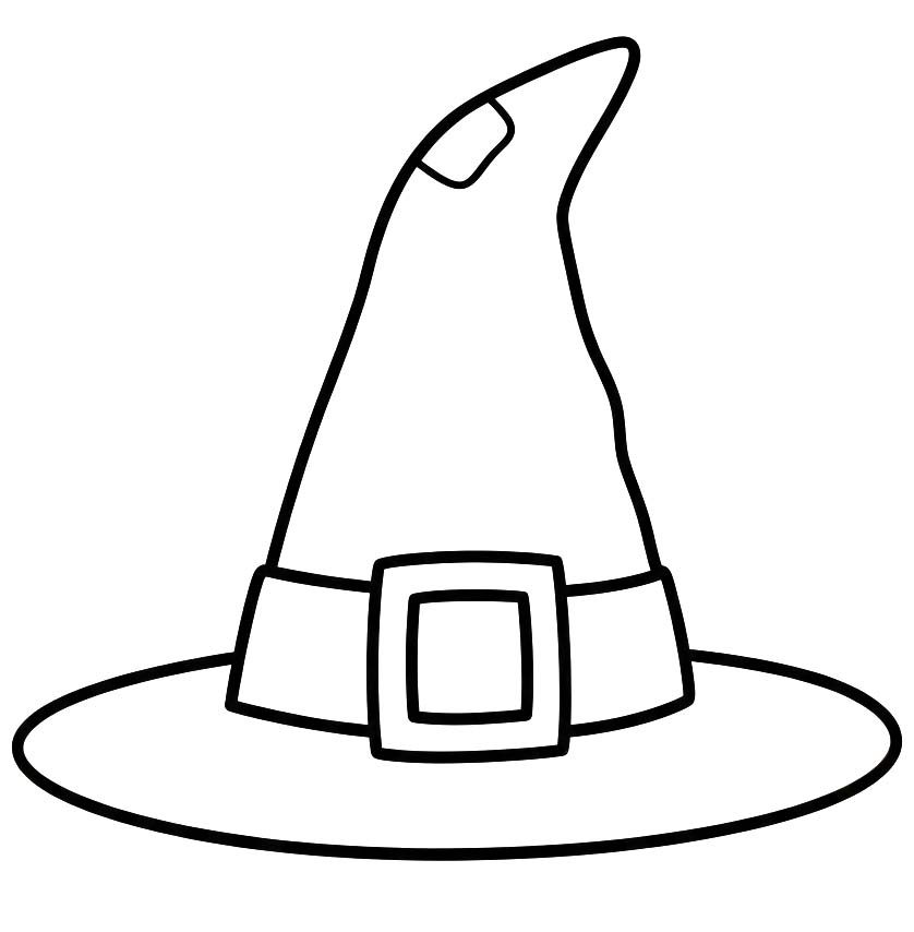 Image Witch Hat Printable