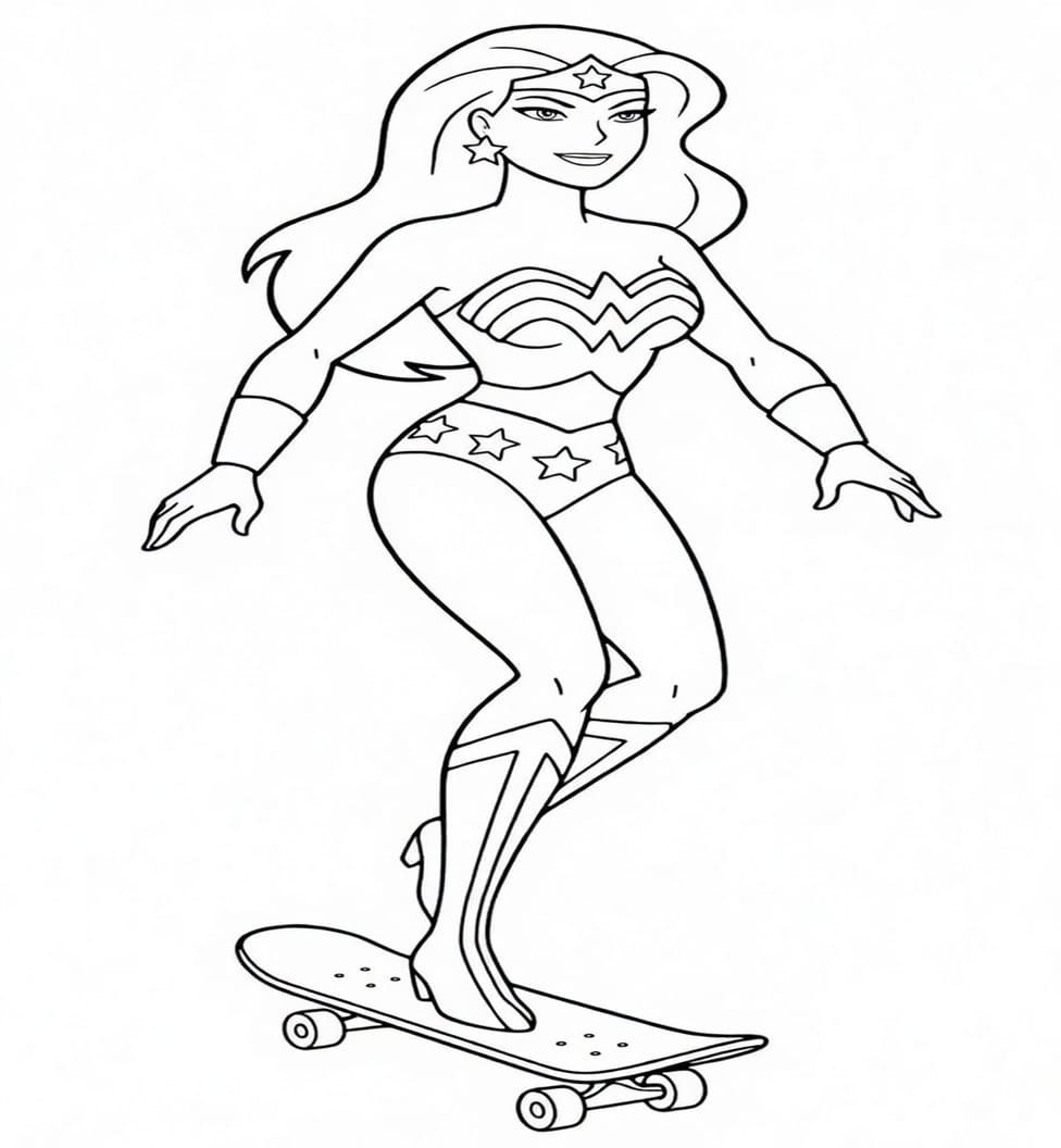 Image Wonder Woman Easy