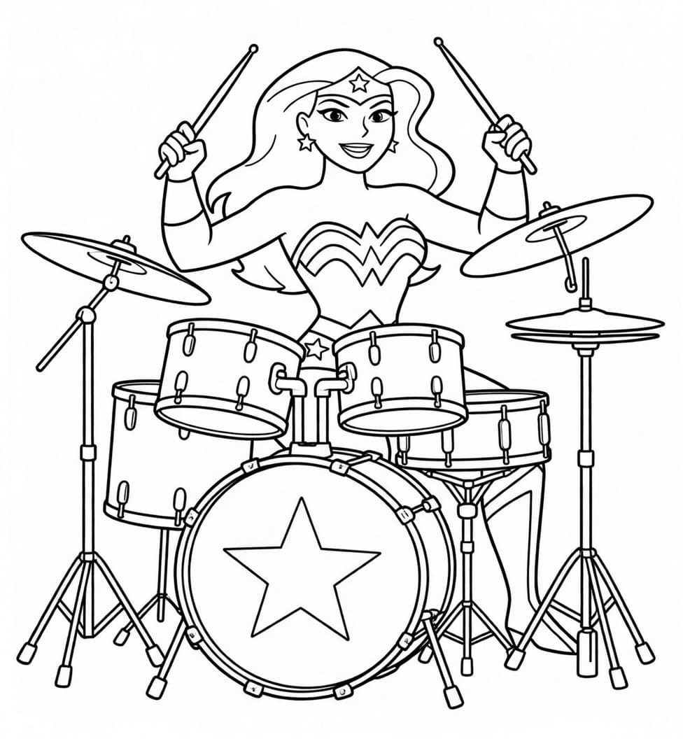 Image Wonder Woman Free Printable