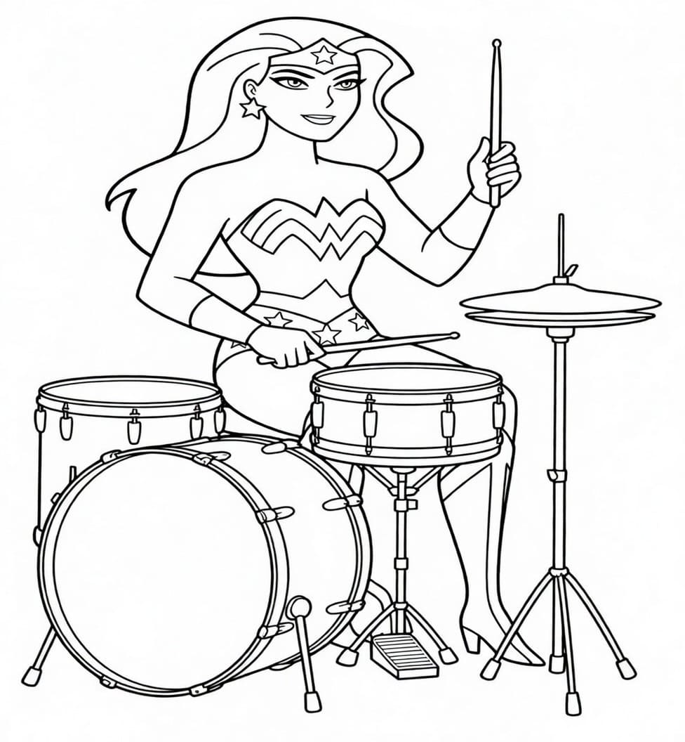 Image Wonder Woman Printable