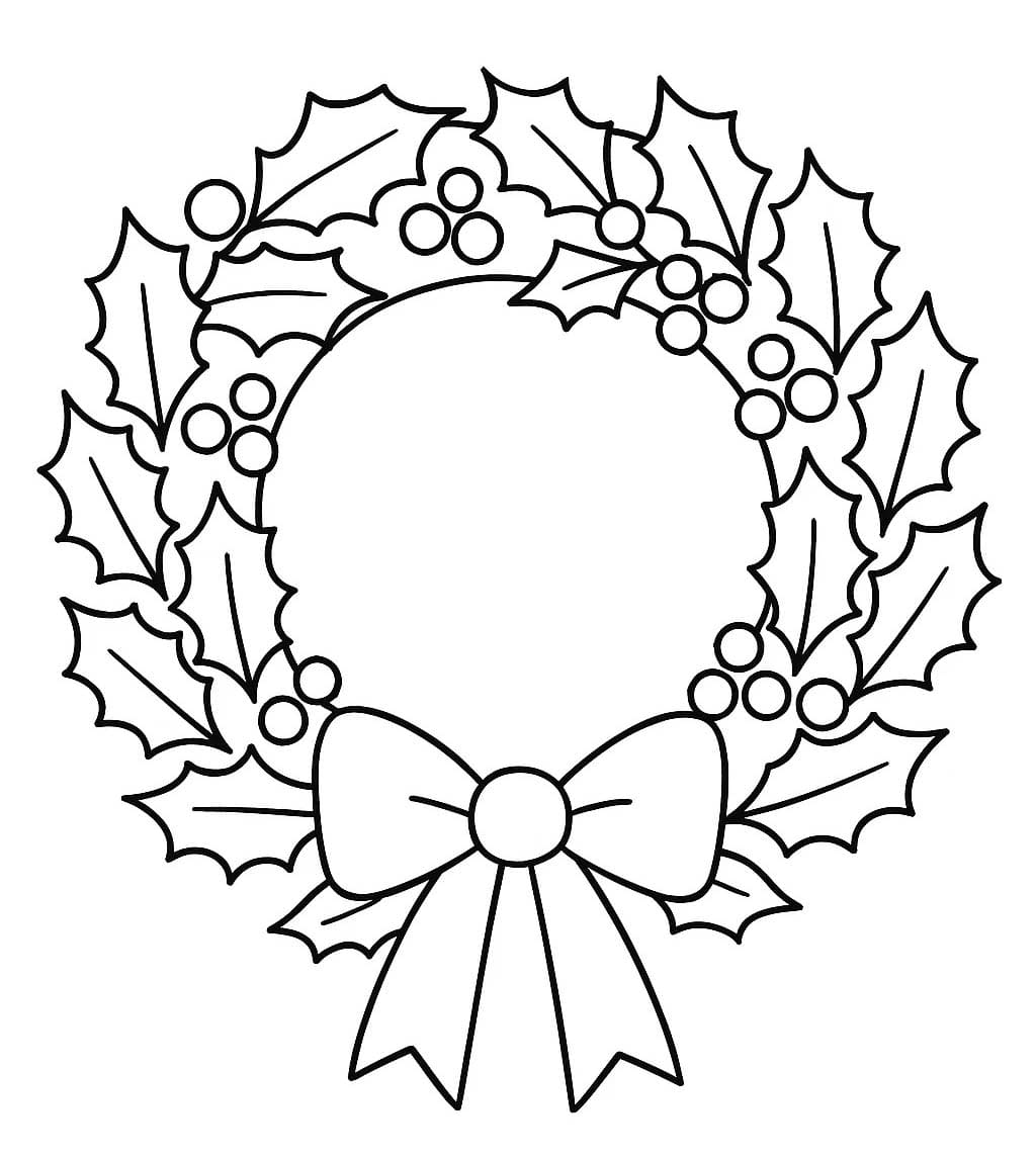 Image Wreath Printable