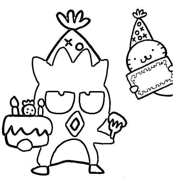 Image of Badtz Maru Coloring Game Image of Badtz Maru