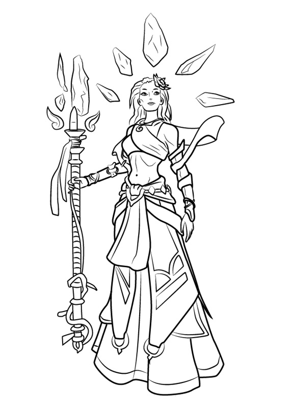 Inara from Paladins