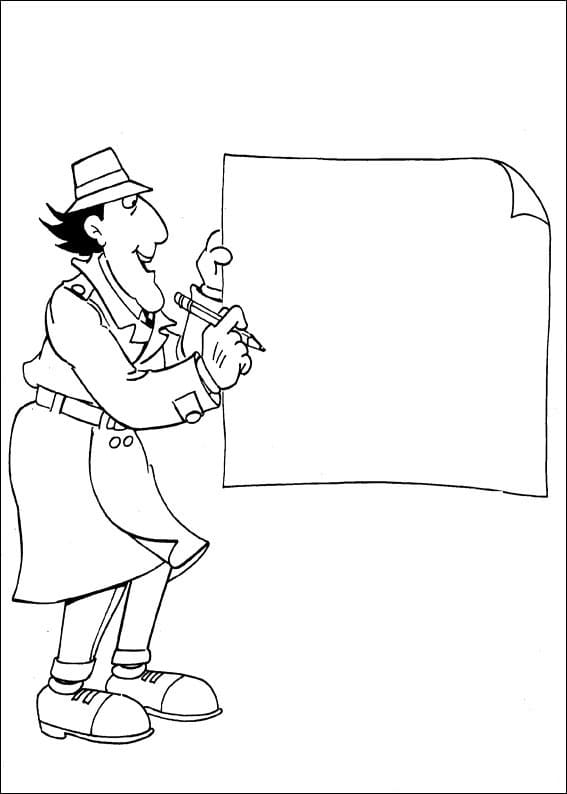 Inspector Gadget Writing