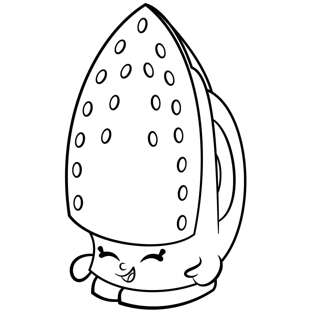 Iron Sizzles Shopkins Coloring Game Iron Sizzles Shopkins